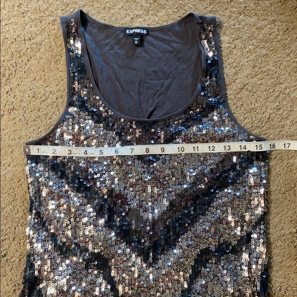 Express Sequin Top - Picture 3 of 4